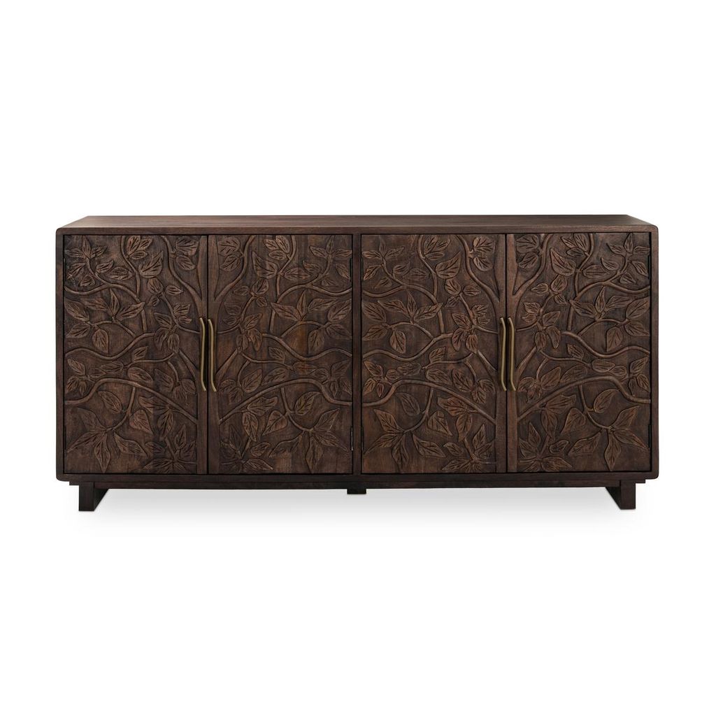 Albero Wood 4Dr Buffet Kona Brown