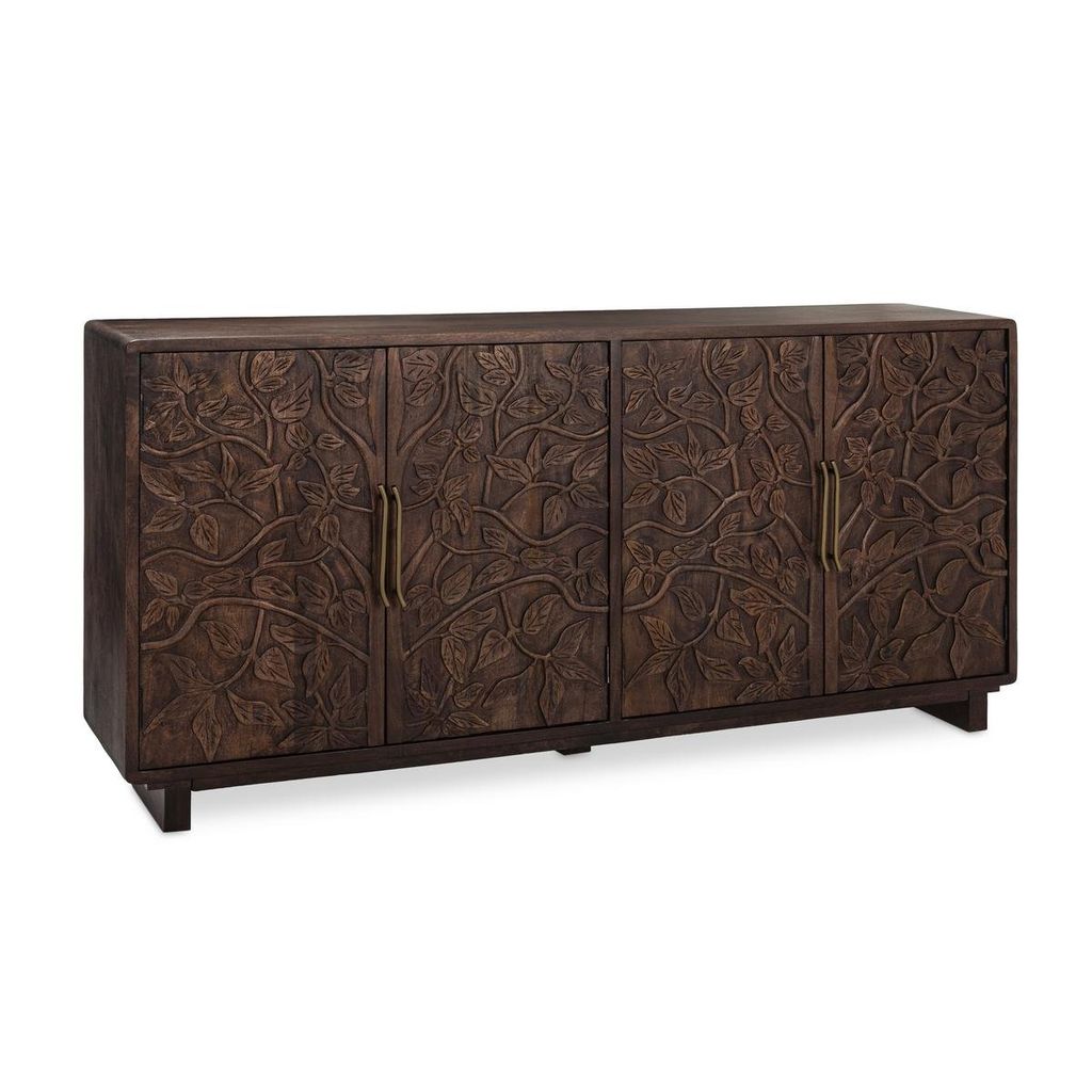 Albero Wood 4Dr Buffet Kona Brown