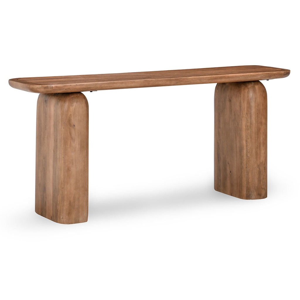 Preview image for Chloe Mango Wood 68" Console Table, Pottery Brown