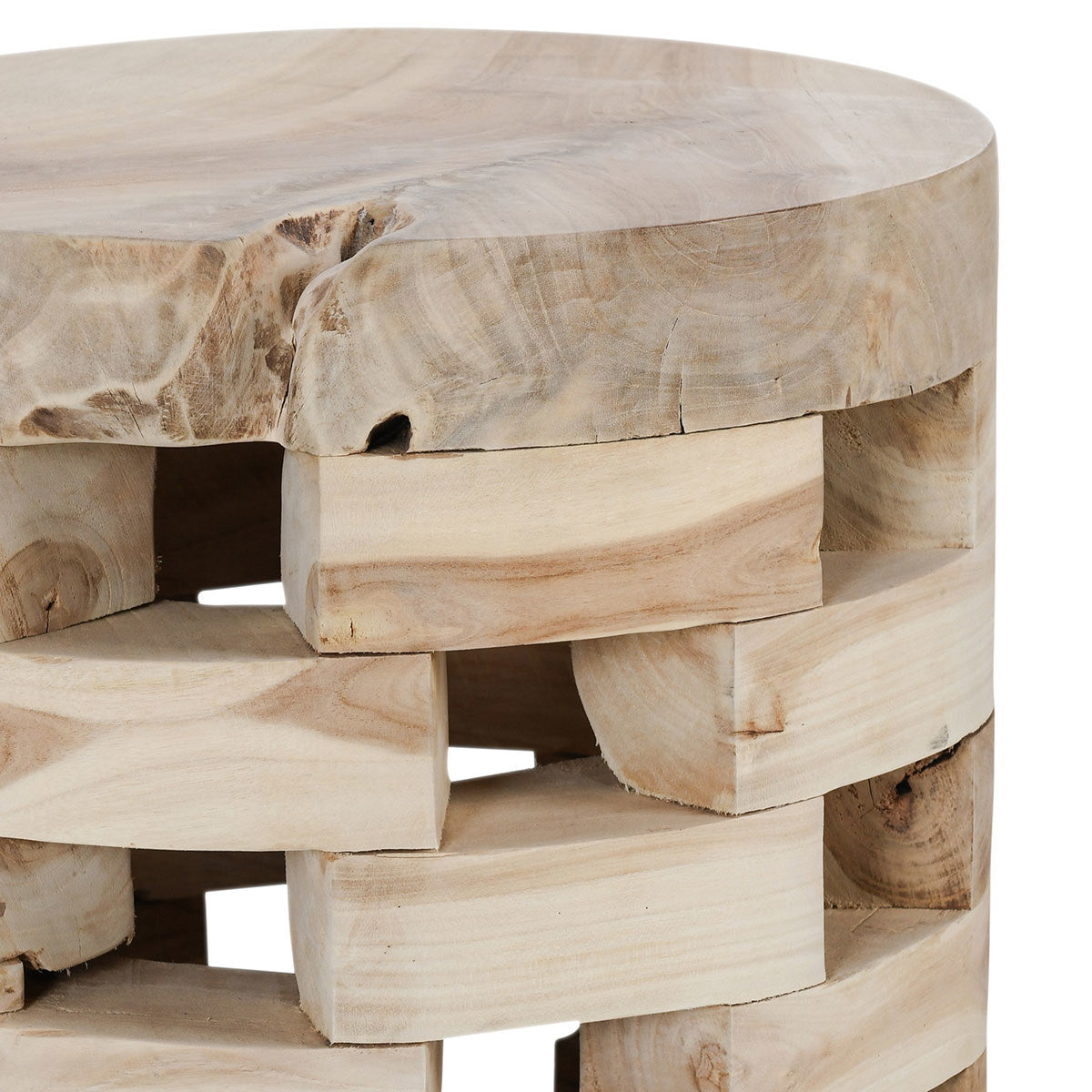 Dacosta Solid Wood Round Accent Table