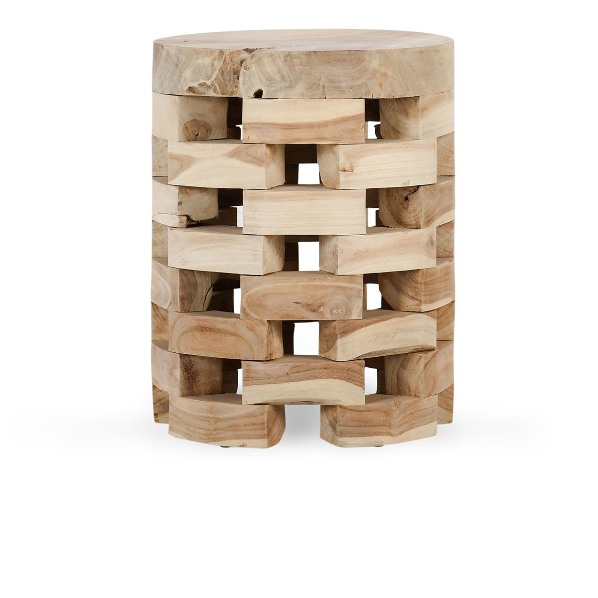 Dacosta Solid Wood Round Accent Table