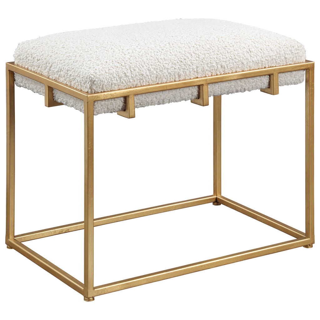 Preview image for Paradox Small Bench, Gold