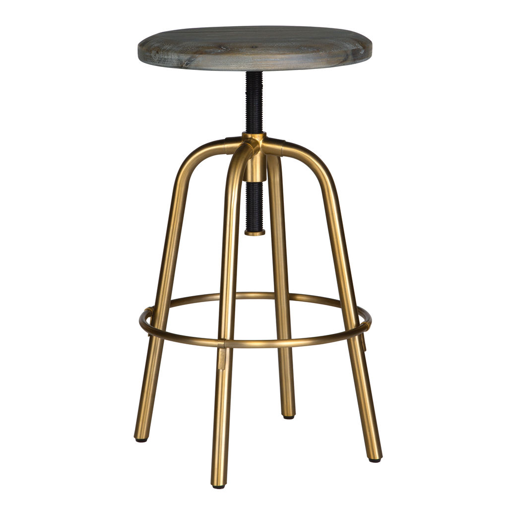 Preview image for Revolve Brass Counter Stool