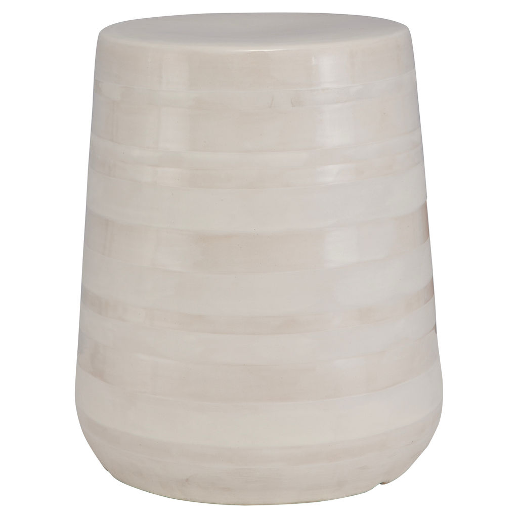 Preview image for White Glaze Garden Stool