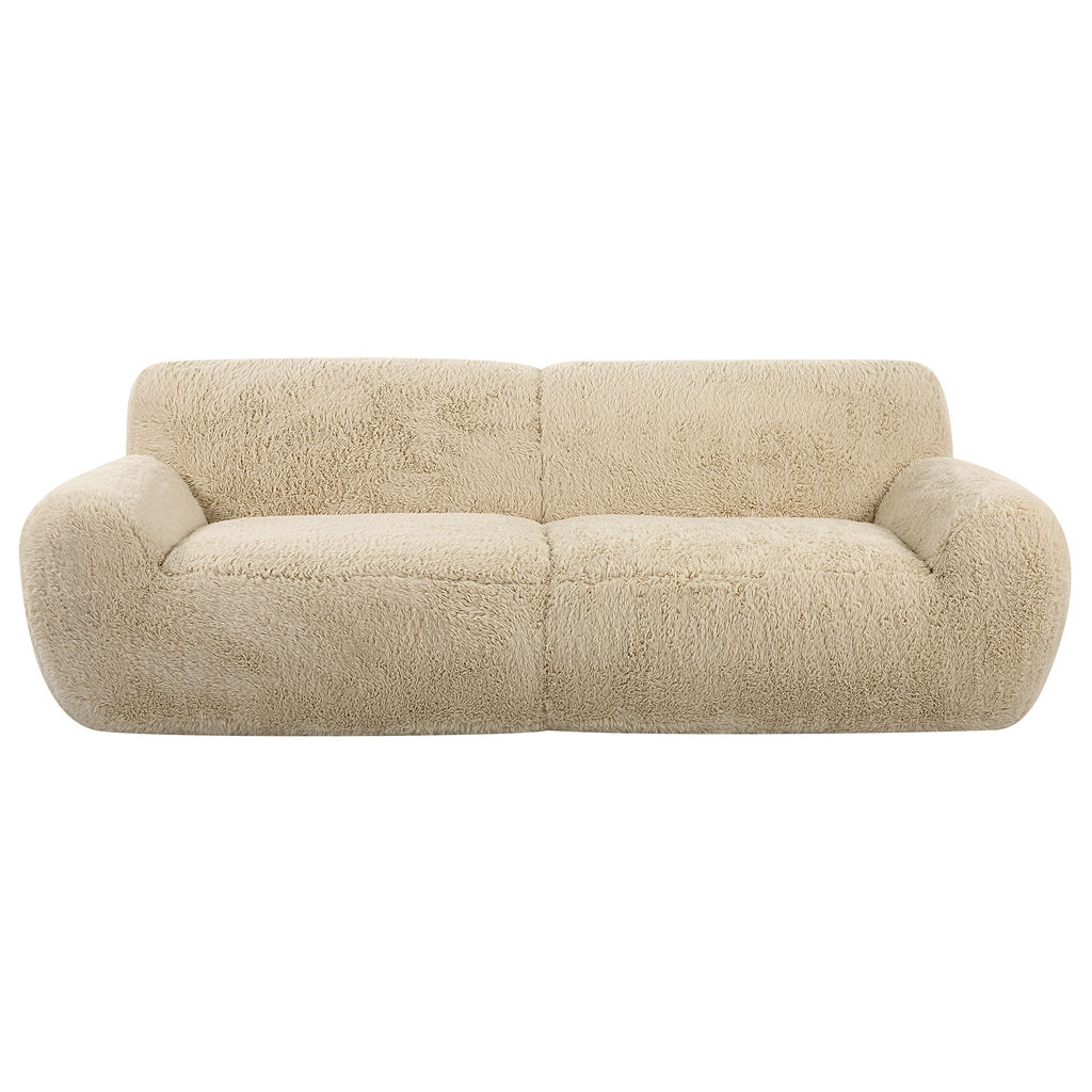 Preview image for Abide Rounded Sheepskin Sofa