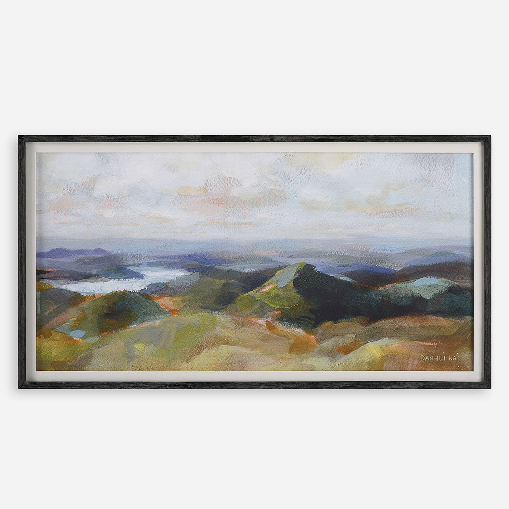 Preview image for Above The Lakes Framed Landscape Print