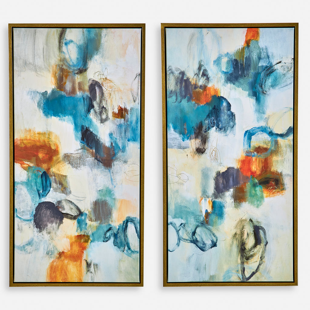 Preview image for Casual Moments Framed Abstract Art, Set/2