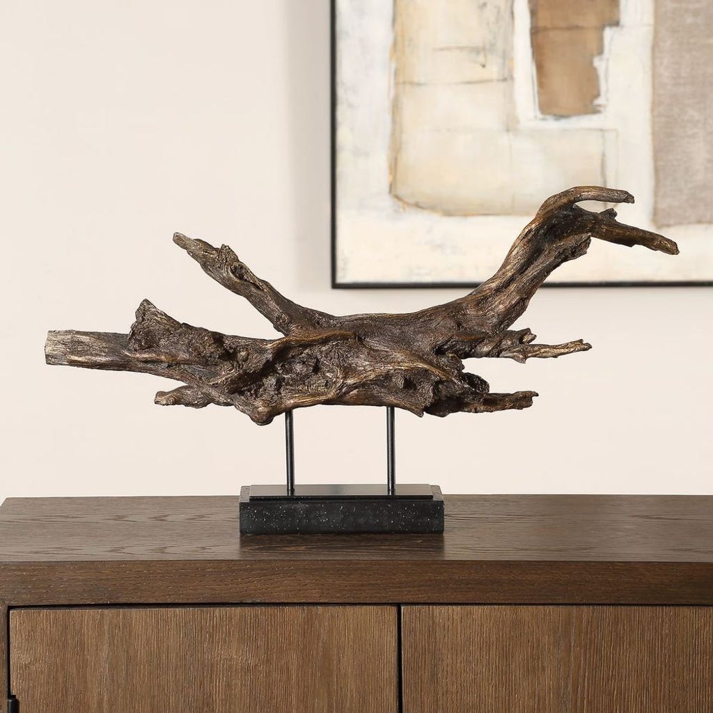 Gilded Branch, Sculpture
