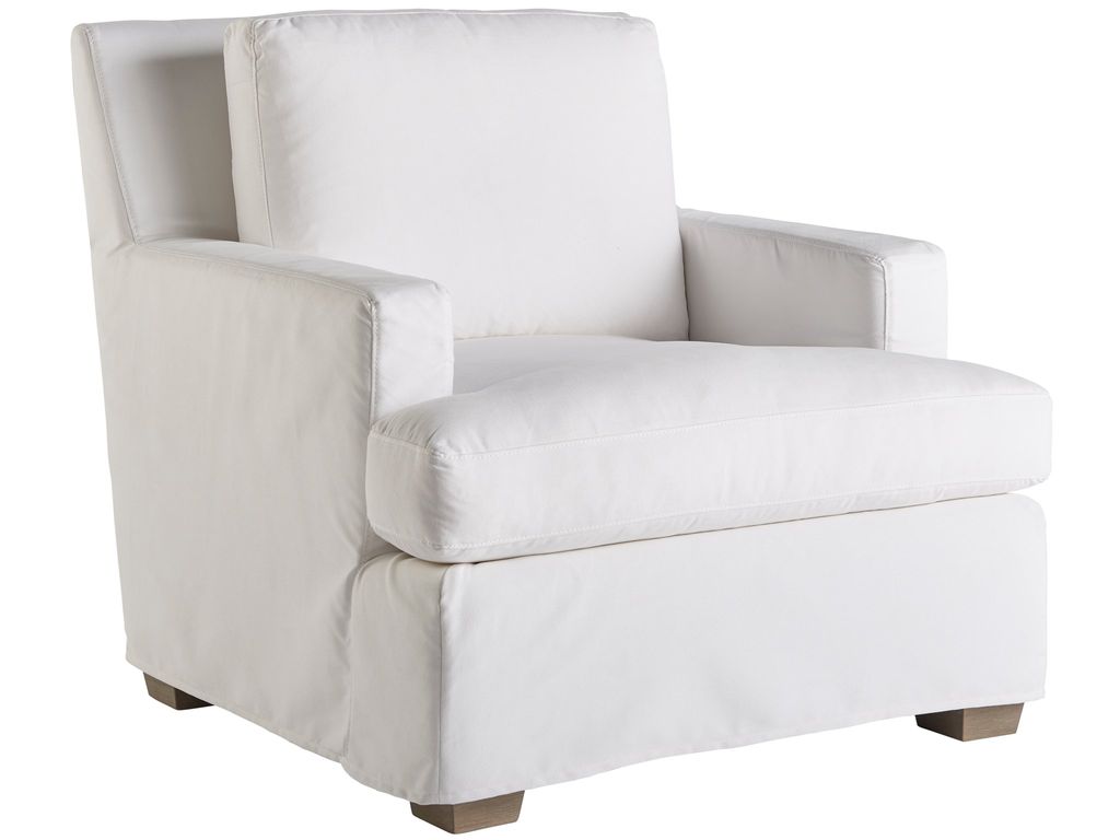 Malibu Slipcover Chair, Smoke On The Water