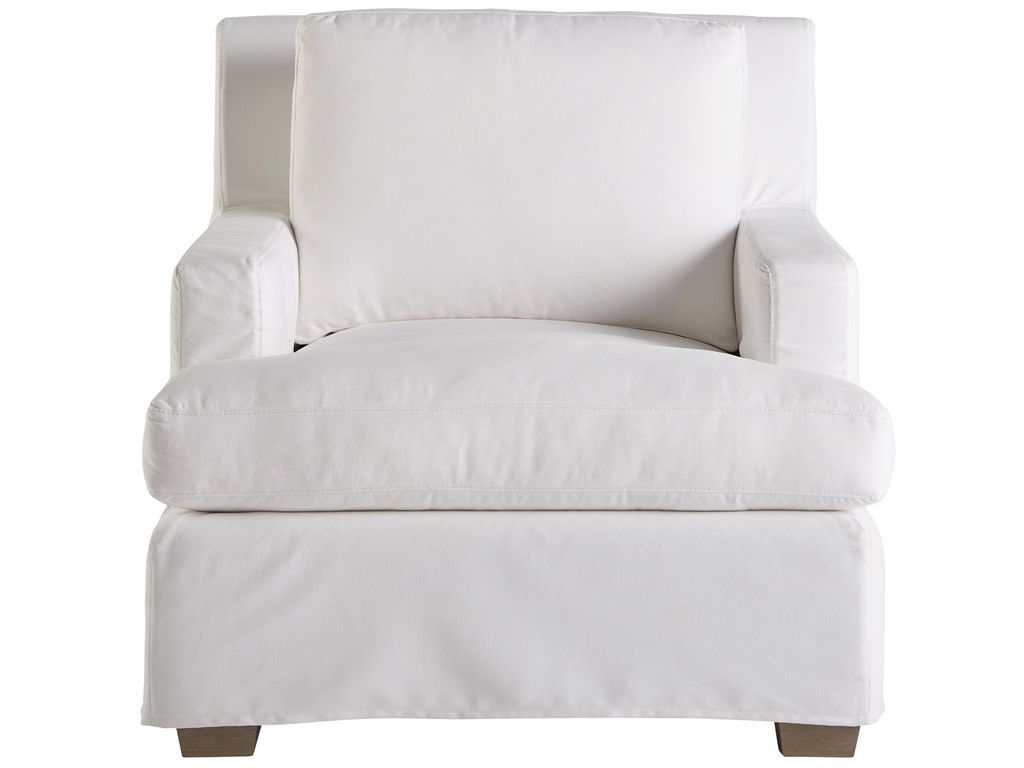Malibu Slipcover Chair, Smoke On The Water
