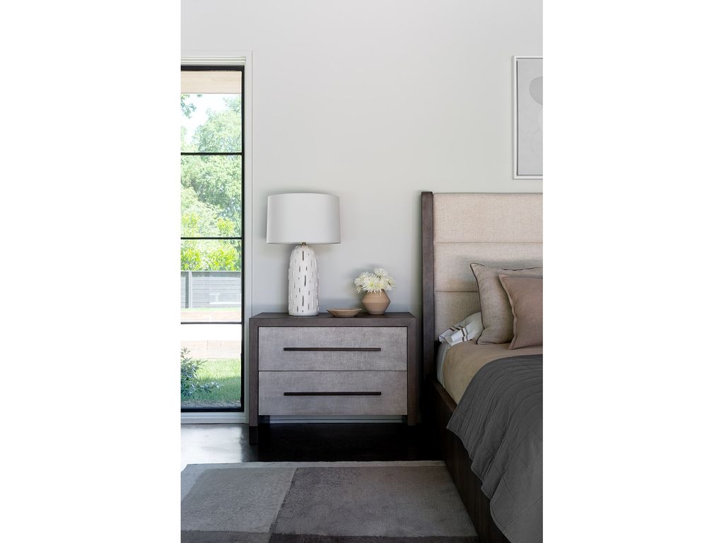 Erinn V X Universal Vista Nightstand, Weathered Oak