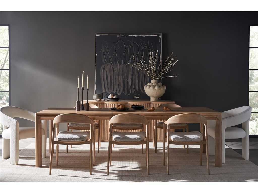 Malone Dining Table, Natural Oak