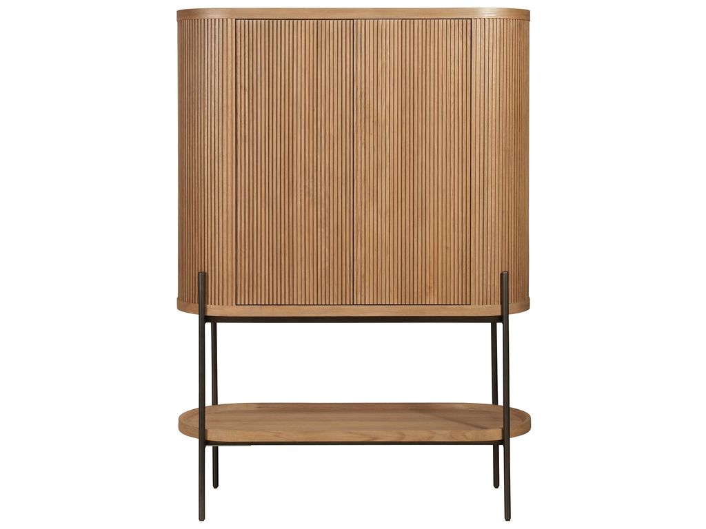 Bar Cabinet w/Light Strip