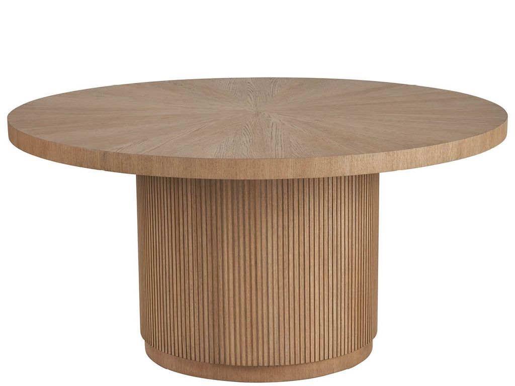 Fluted Round Dining Table
