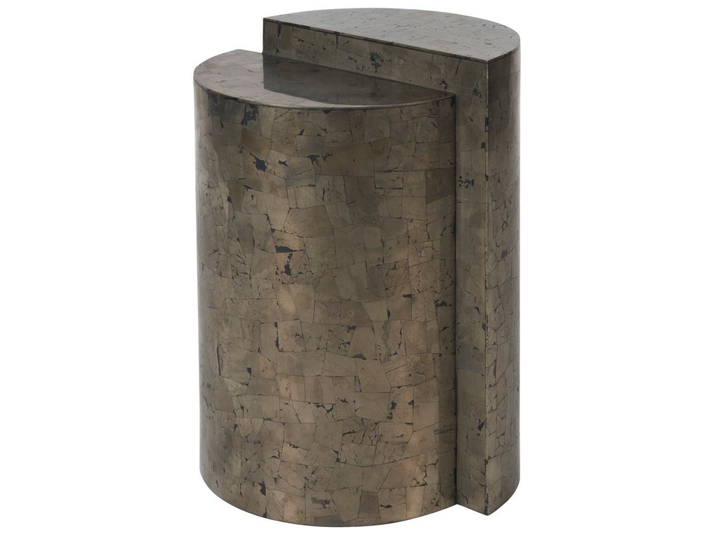 Cosmo End Table, Pyrite
