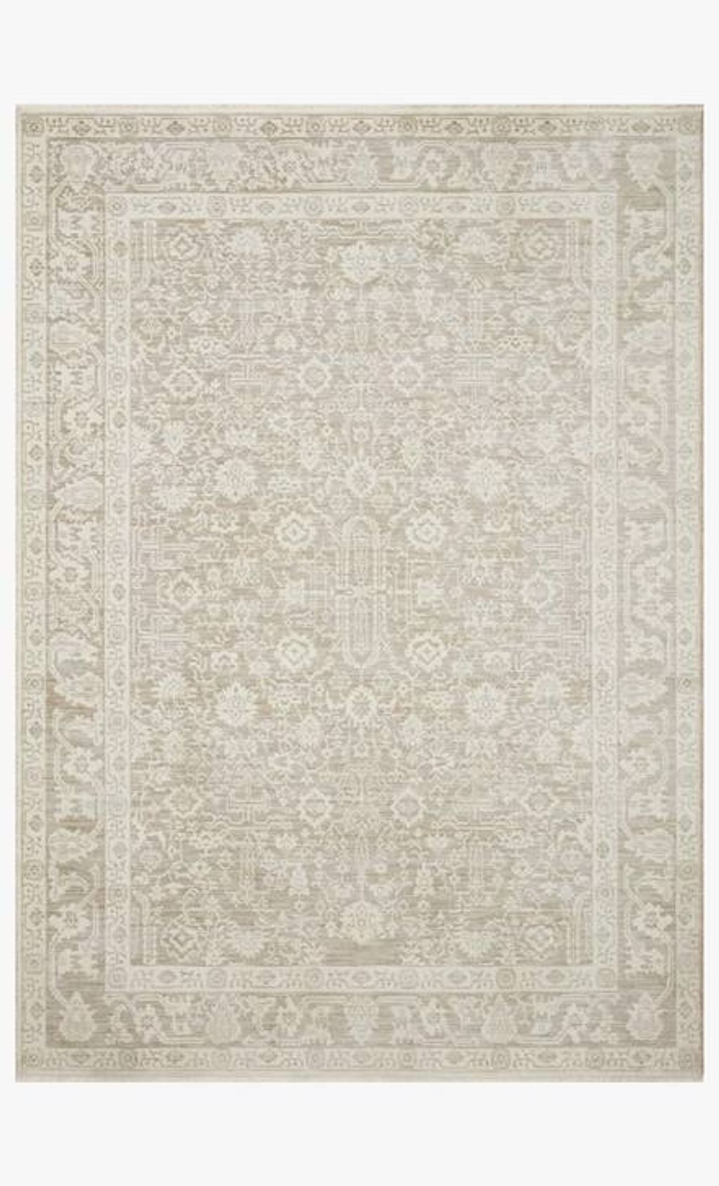 Taupe Transitional Rug 9'-6" X 13'-1"