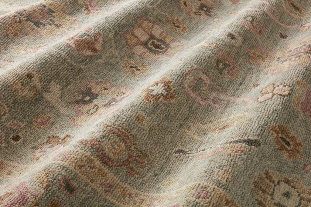 Hel-03 Sage / Sunset 8'-6" X 11'-6", Hand Knotted