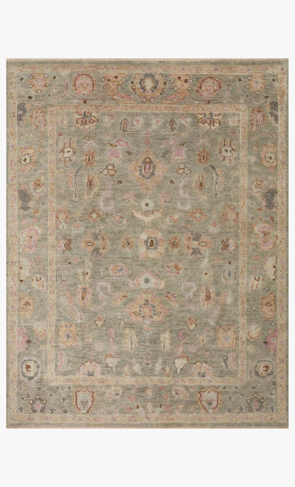 Preview image for Hel-03 Sage / Sunset 8'-6" X 11'-6", Hand Knotted