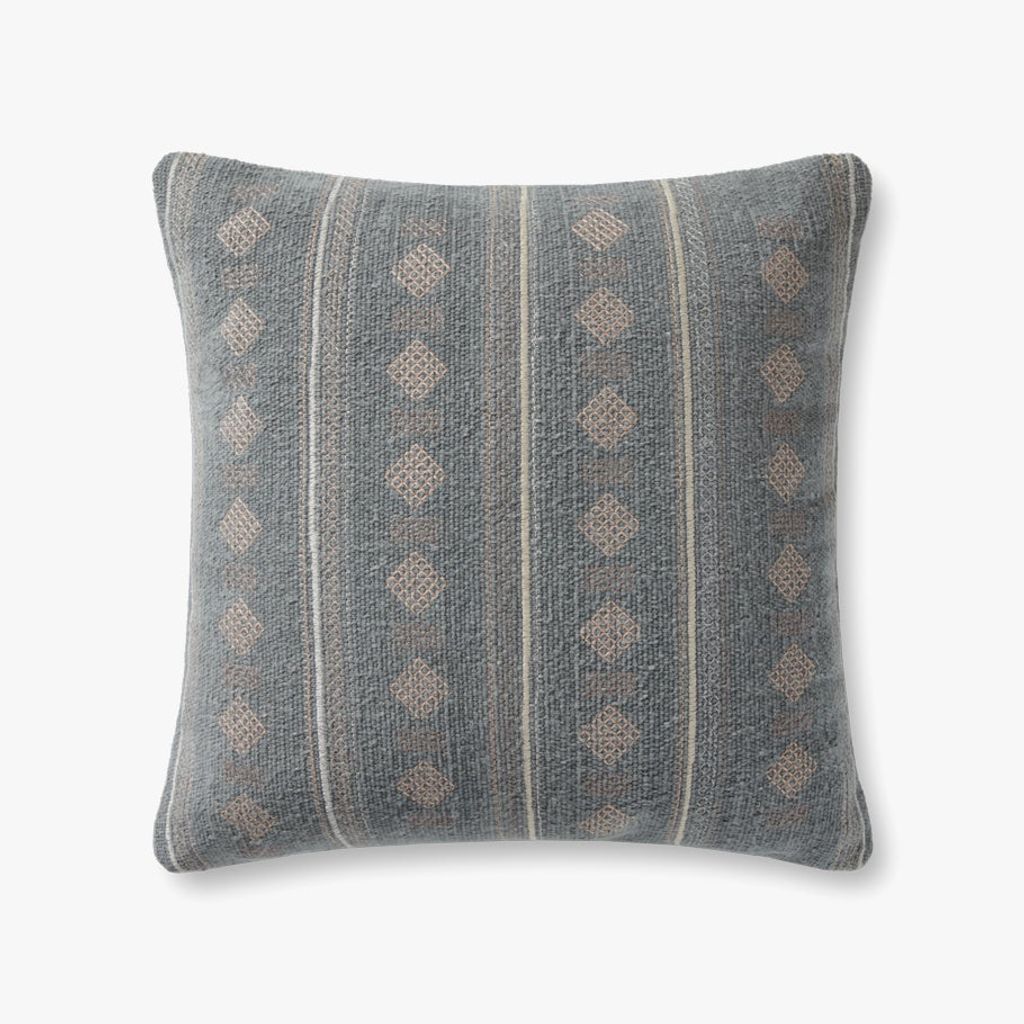 Preview image for Denim Diamond Print Throw Pillow