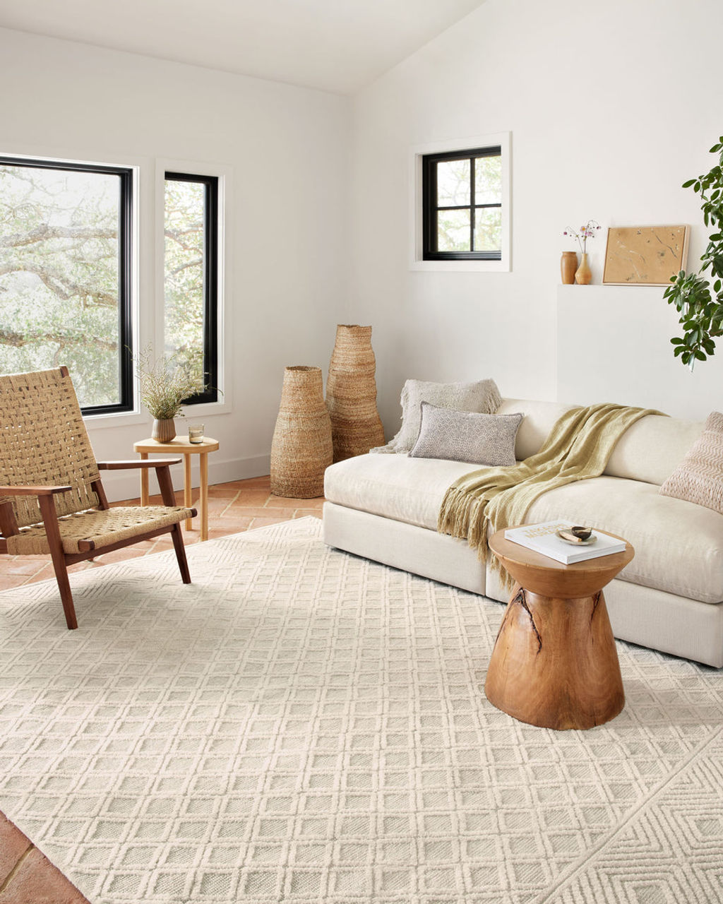 Neda Ned-04 Ivory / Natural 9'3" X 13'