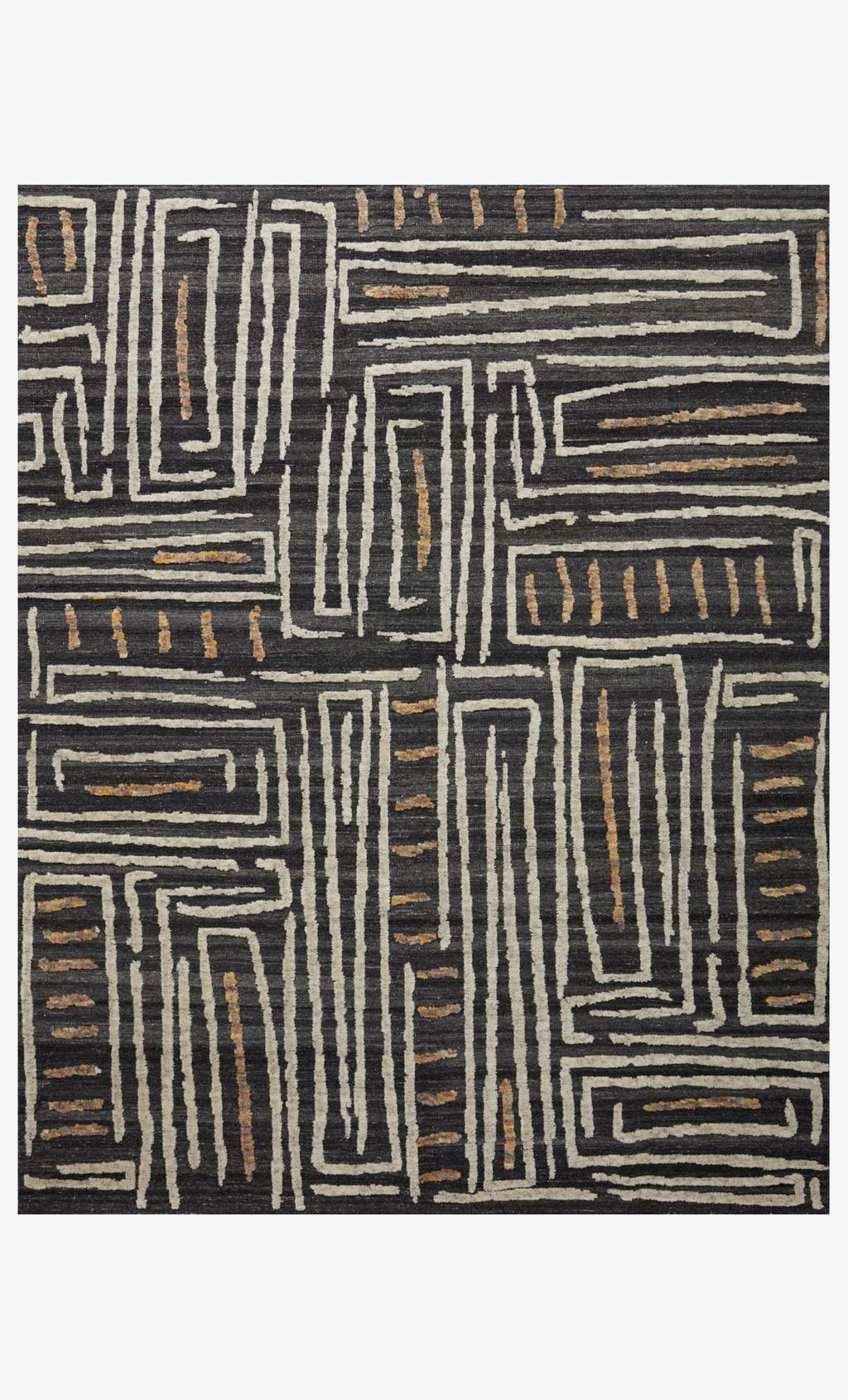 Preview image for Tara-Charcoal / Natural 4' X 6'