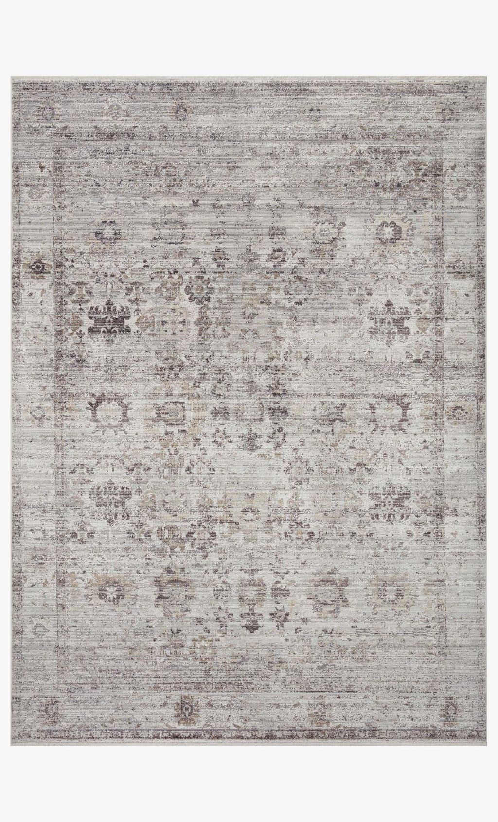 Bny-06 Stone / Charcoal, 9'3" X 12'10"