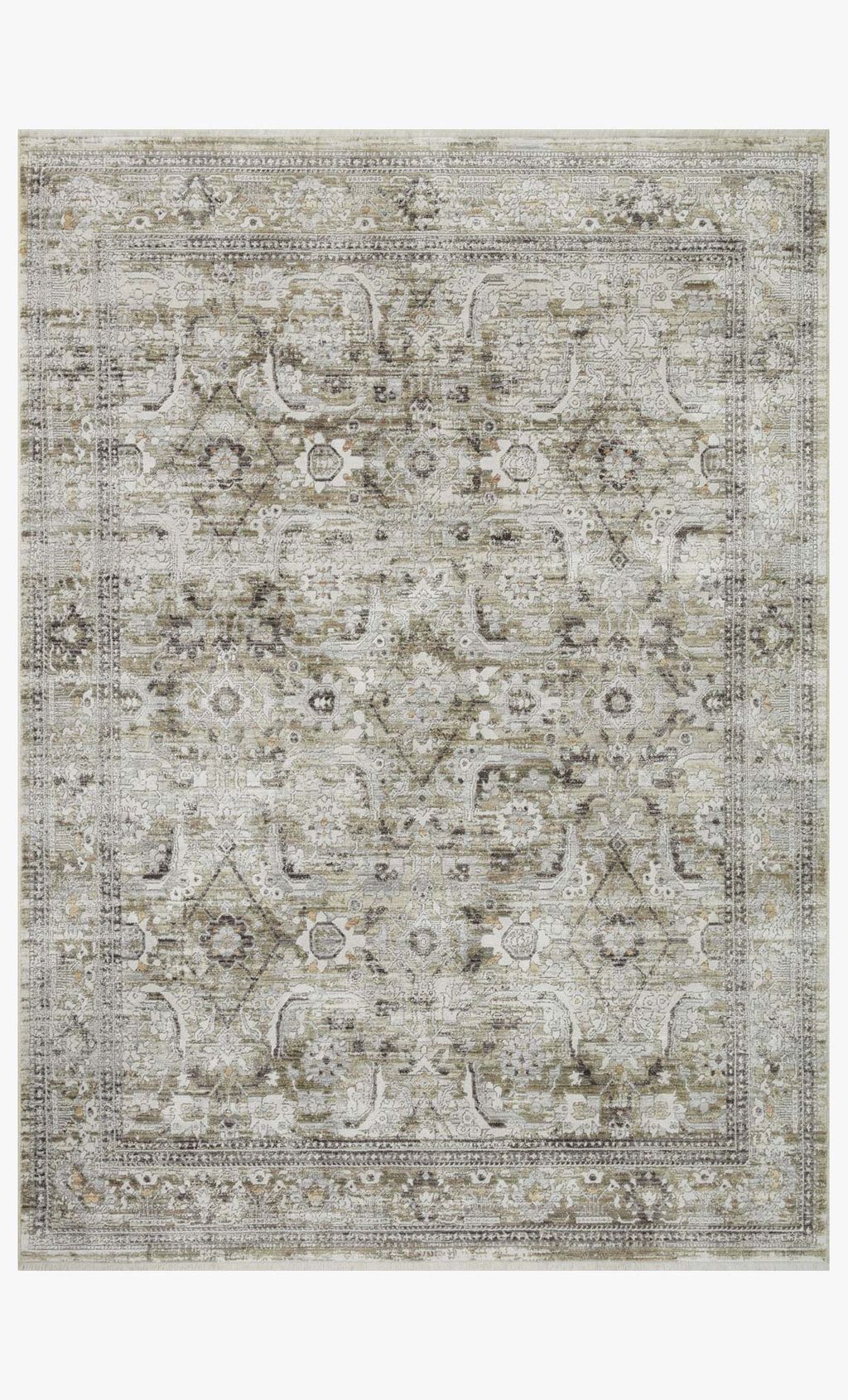 Preview image for Bny-02 Moss / Stone, 5'3" X 7'6"