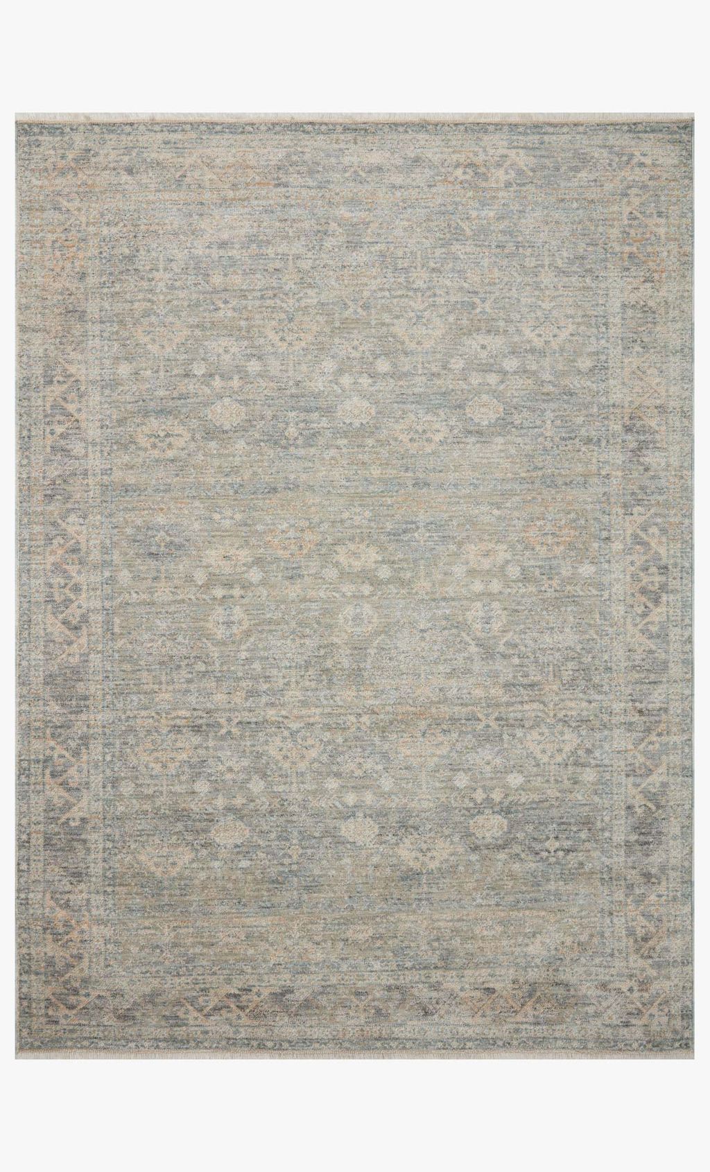 Preview image for Bla-01 Ar Sky / Beige, 2'7" X 8'