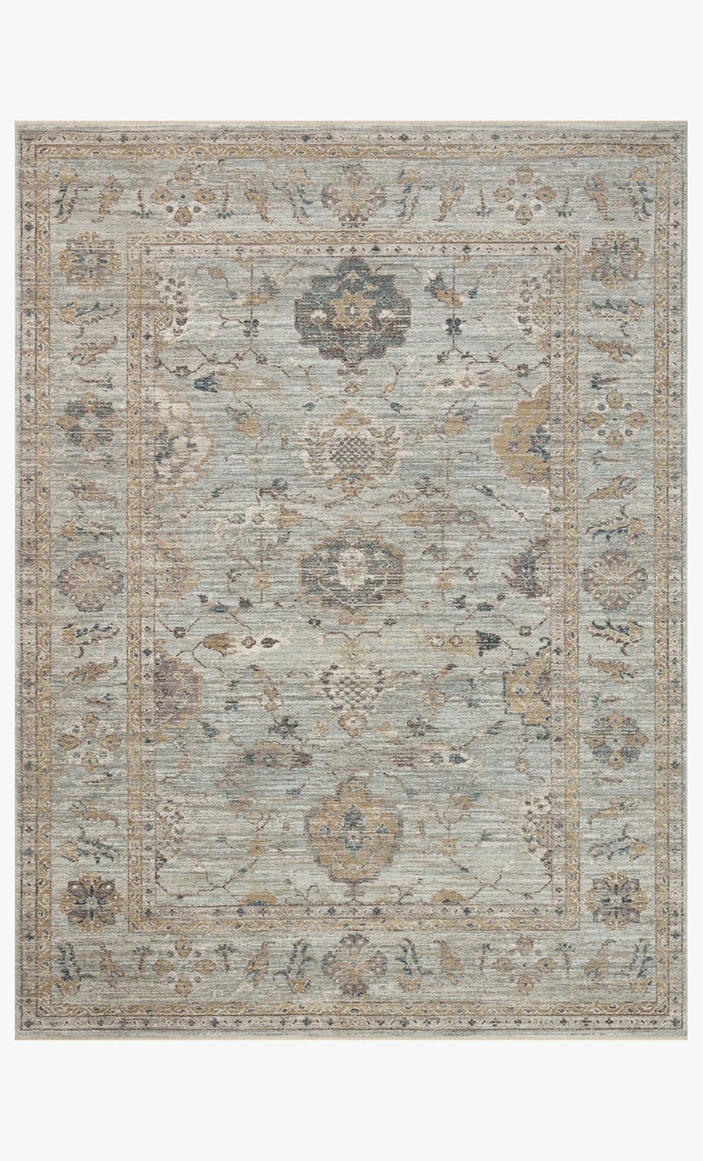 Mie-02 Mh Sky / Gold, 9'6" X 13'1"