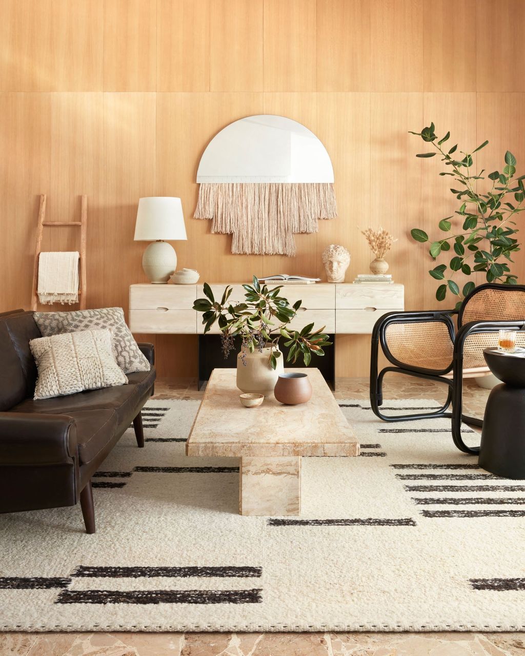 Quarry Area Rug 5'-6" X 8'-6" Natural/Bark