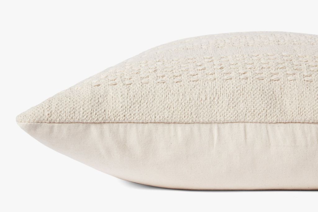 Cameron Pmh0036 Ivory 22'' X 22", Poly-Filled