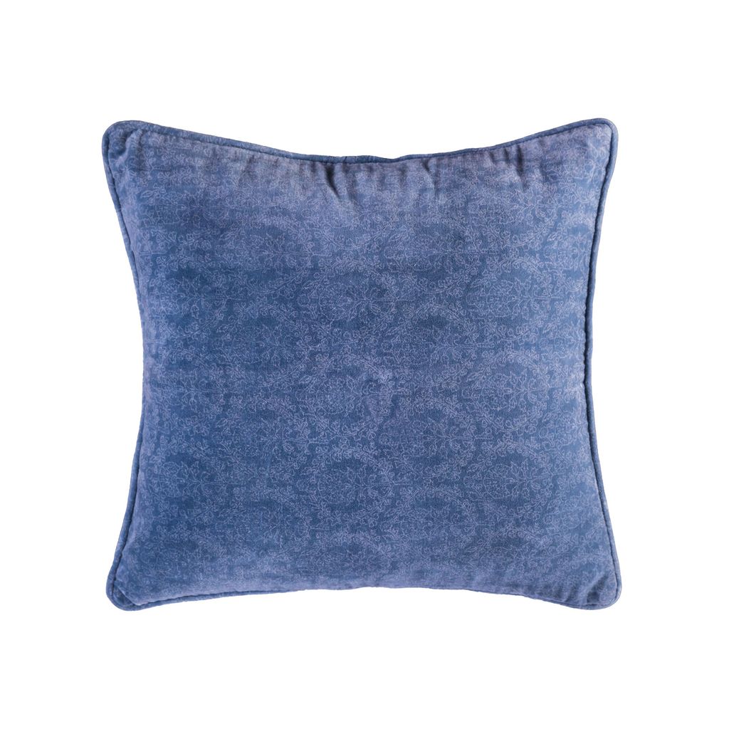 Preview image for Bombay Damask 20X20 Reversible Pillow - Blue