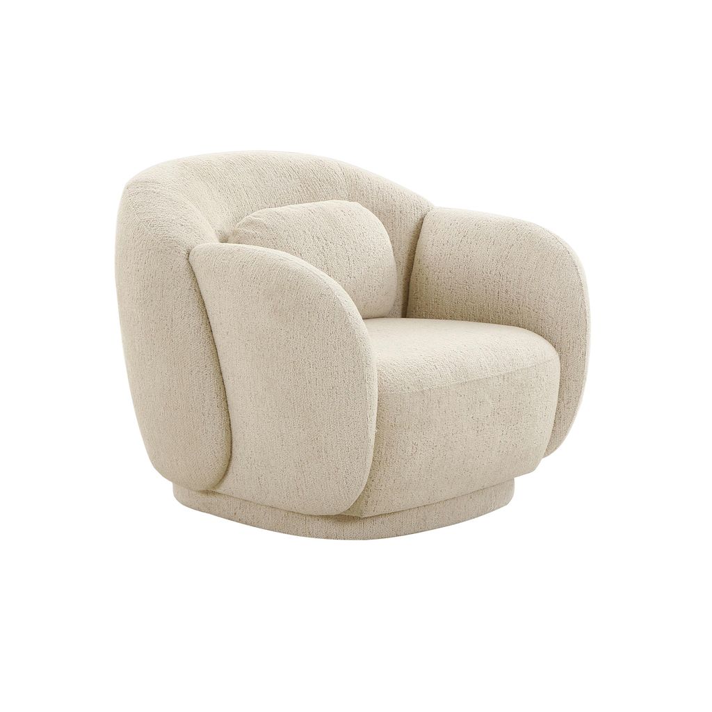 Preview image for Misty Cream Boucle Accent Chair