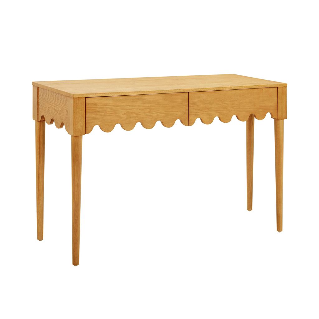 Preview image for Oodle Natural Ash 2-Drawer Desk