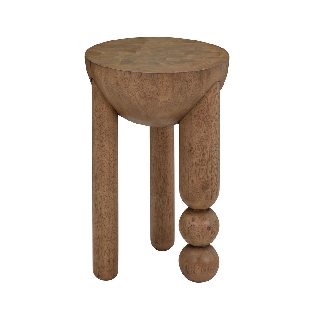 Morse Wooden Accent Table, Cognac