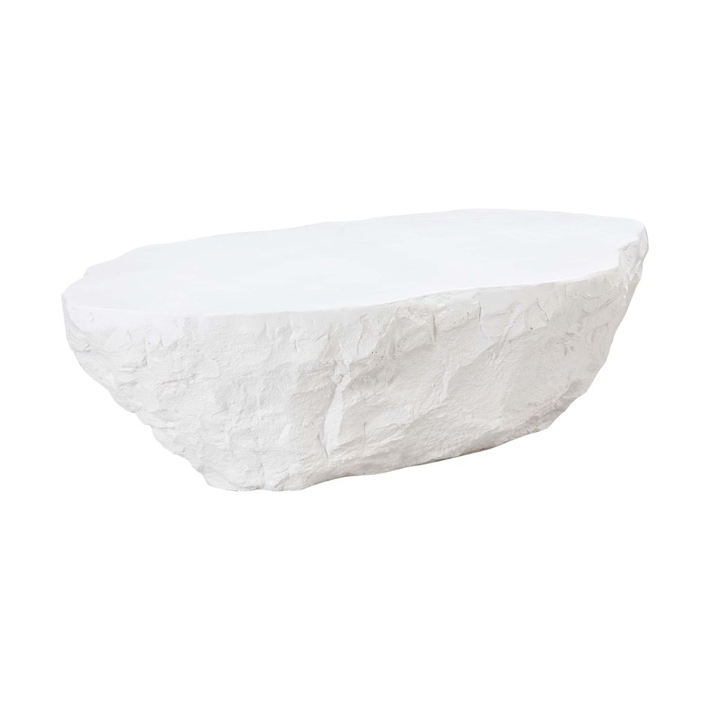 Preview image for Crag White Concrete Coffee Table