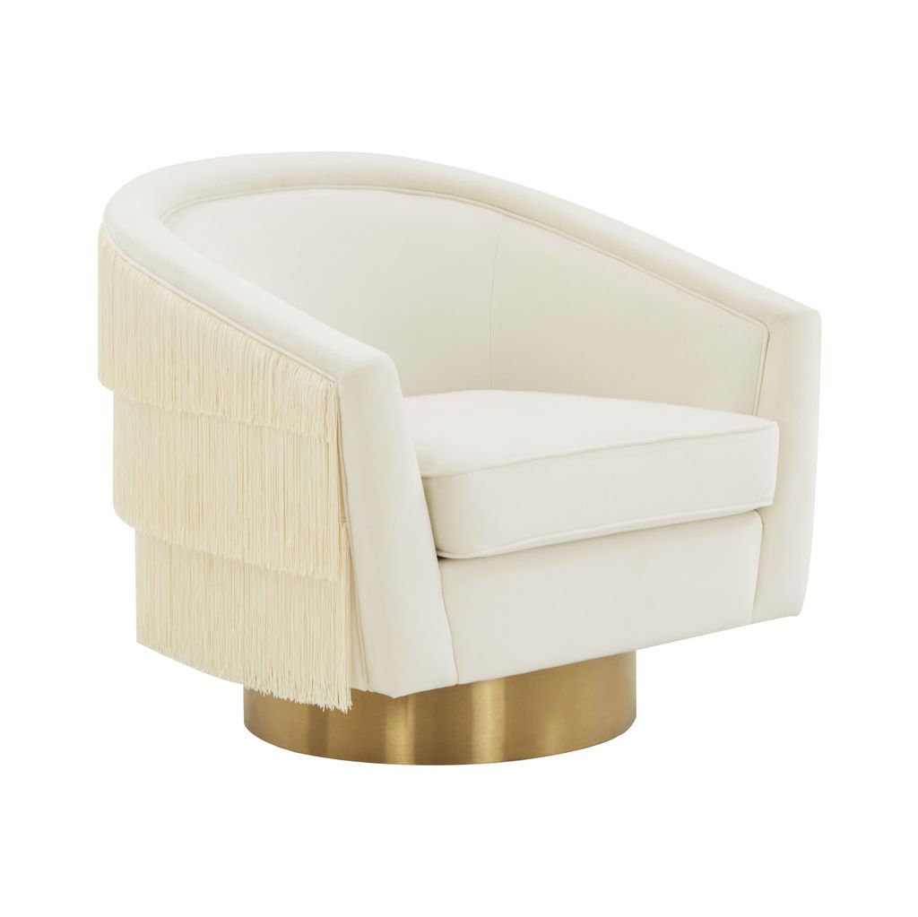 Preview image for Flapper Cream Swivel Chair