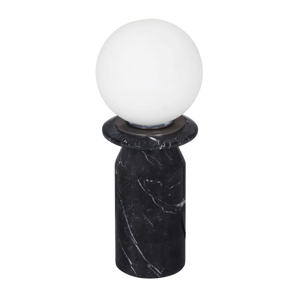 Preview image for Globe Onyx Black Marble Lamp