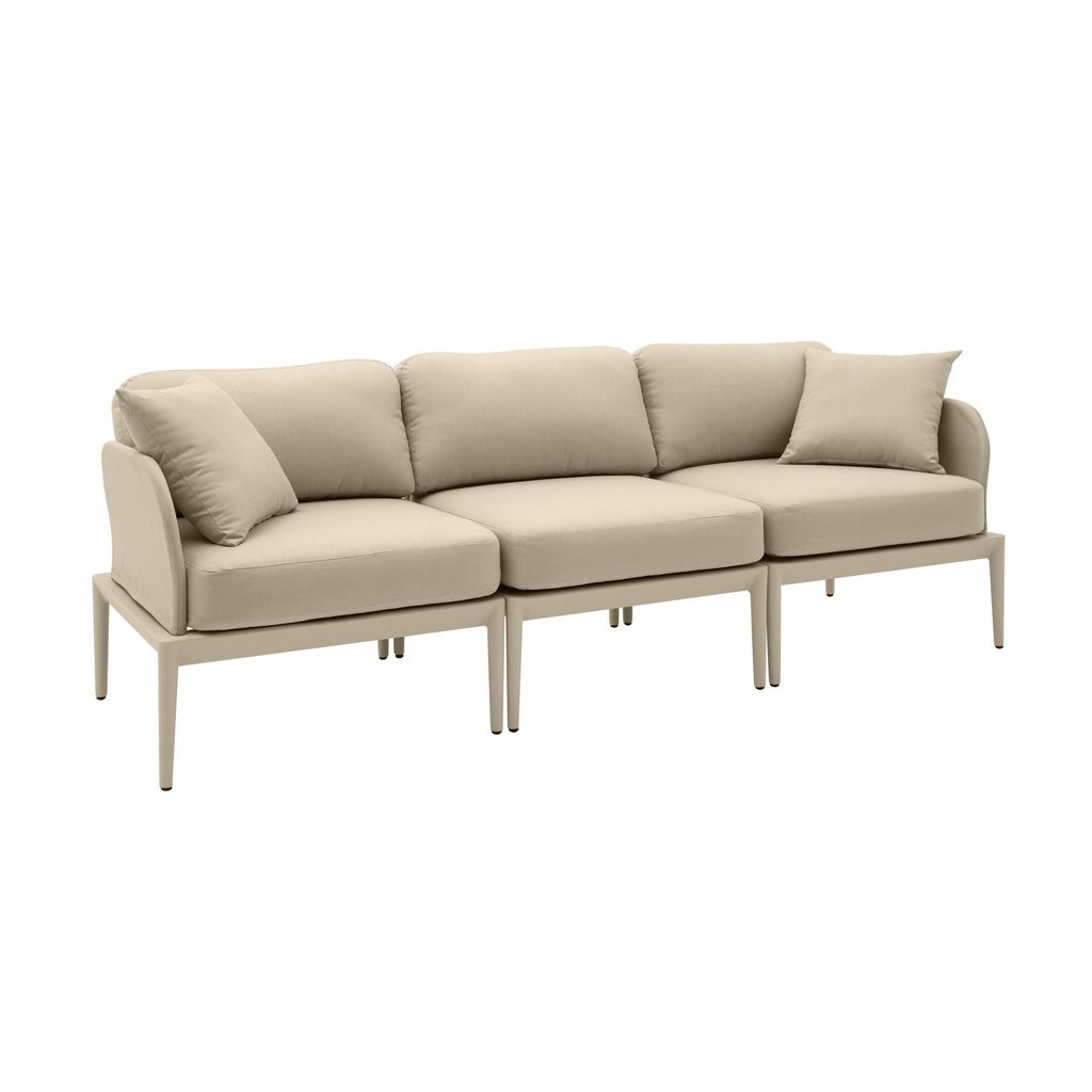 Preview image for Kapri Taupe Modular Outdoor Sofa