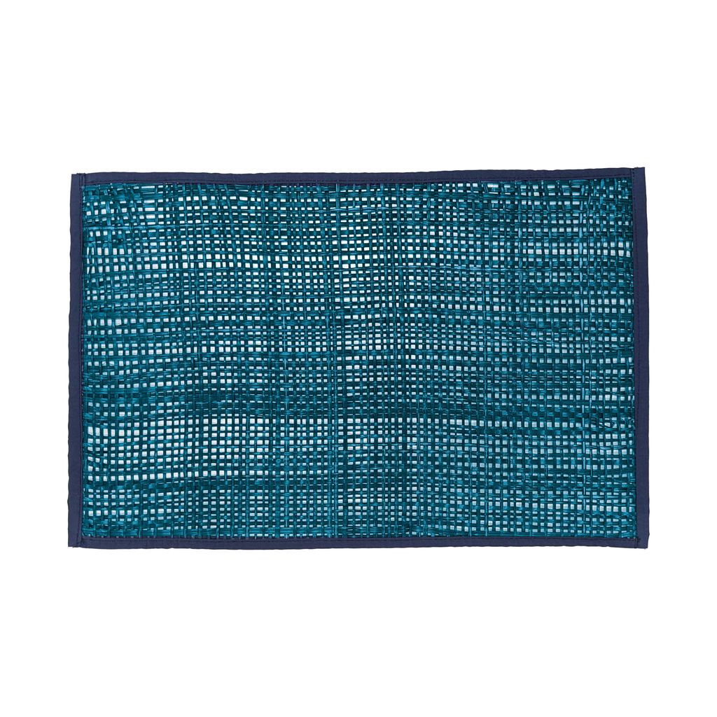 Peele Blue Seagrass Placemat - Set Of 4
