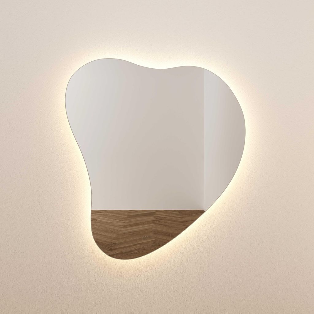 Phoebe Led Teardrop Wall Mirror