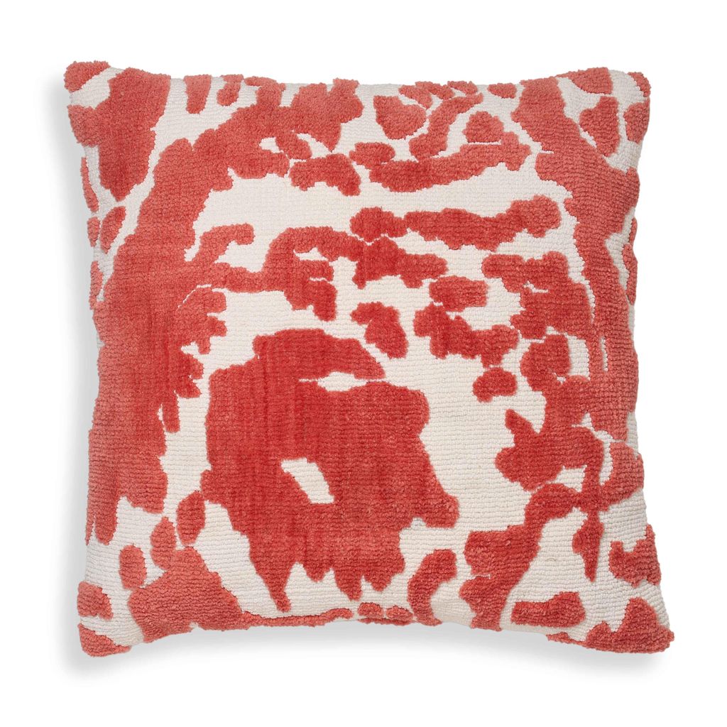 Coast Coral Pink Tufted 26" Square Pillow