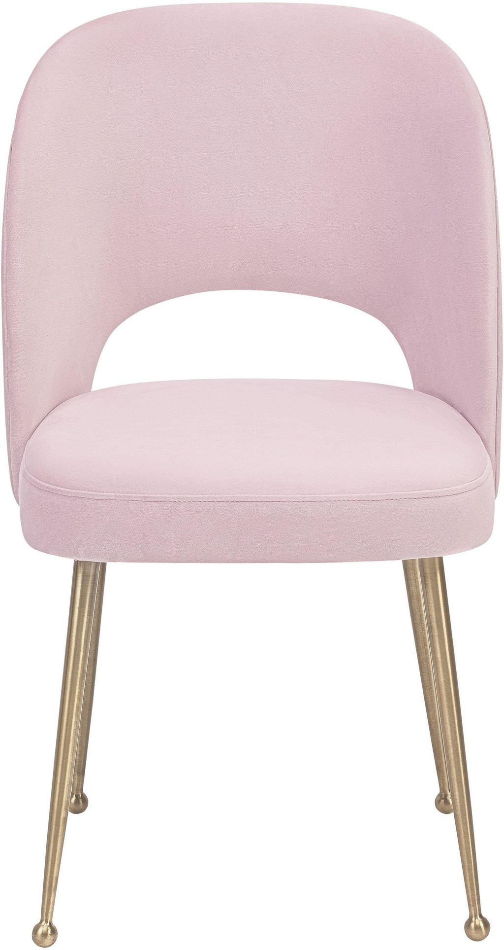 Swell Blush Velvet Chair