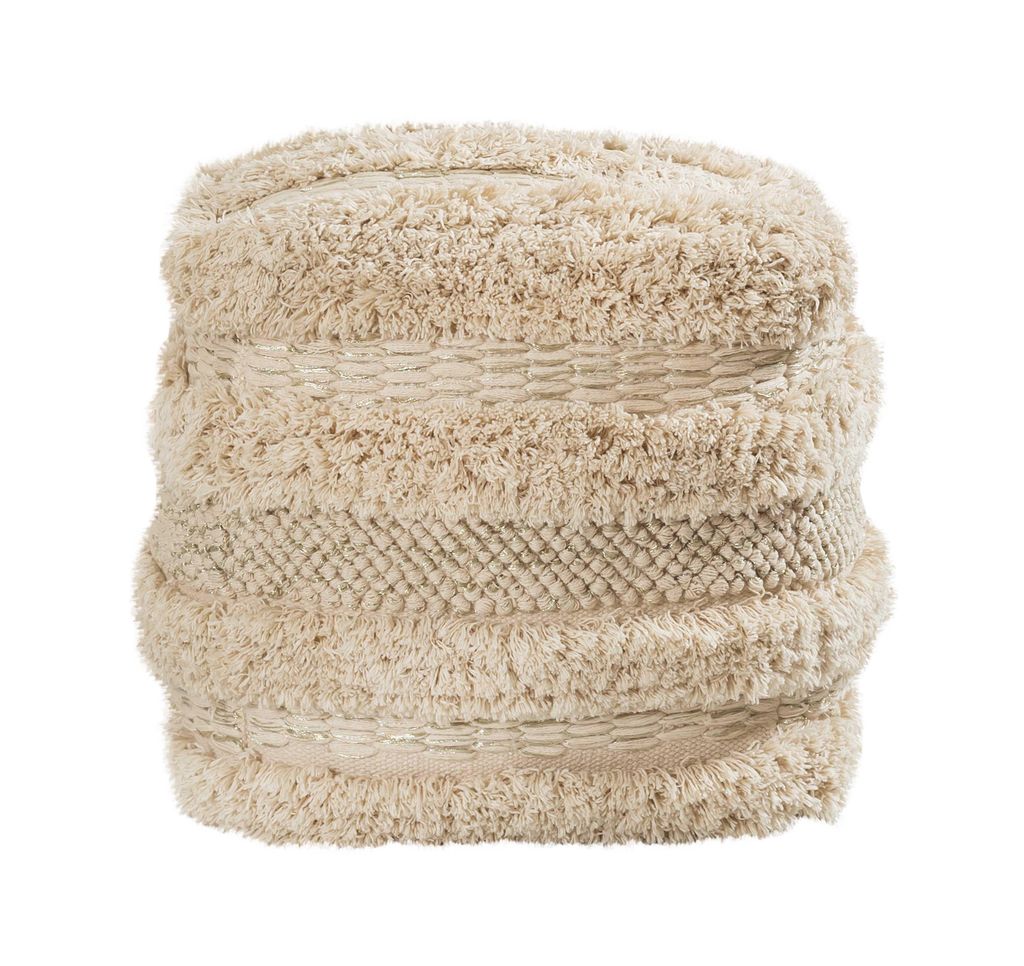 Yorba Cotton  Pouf