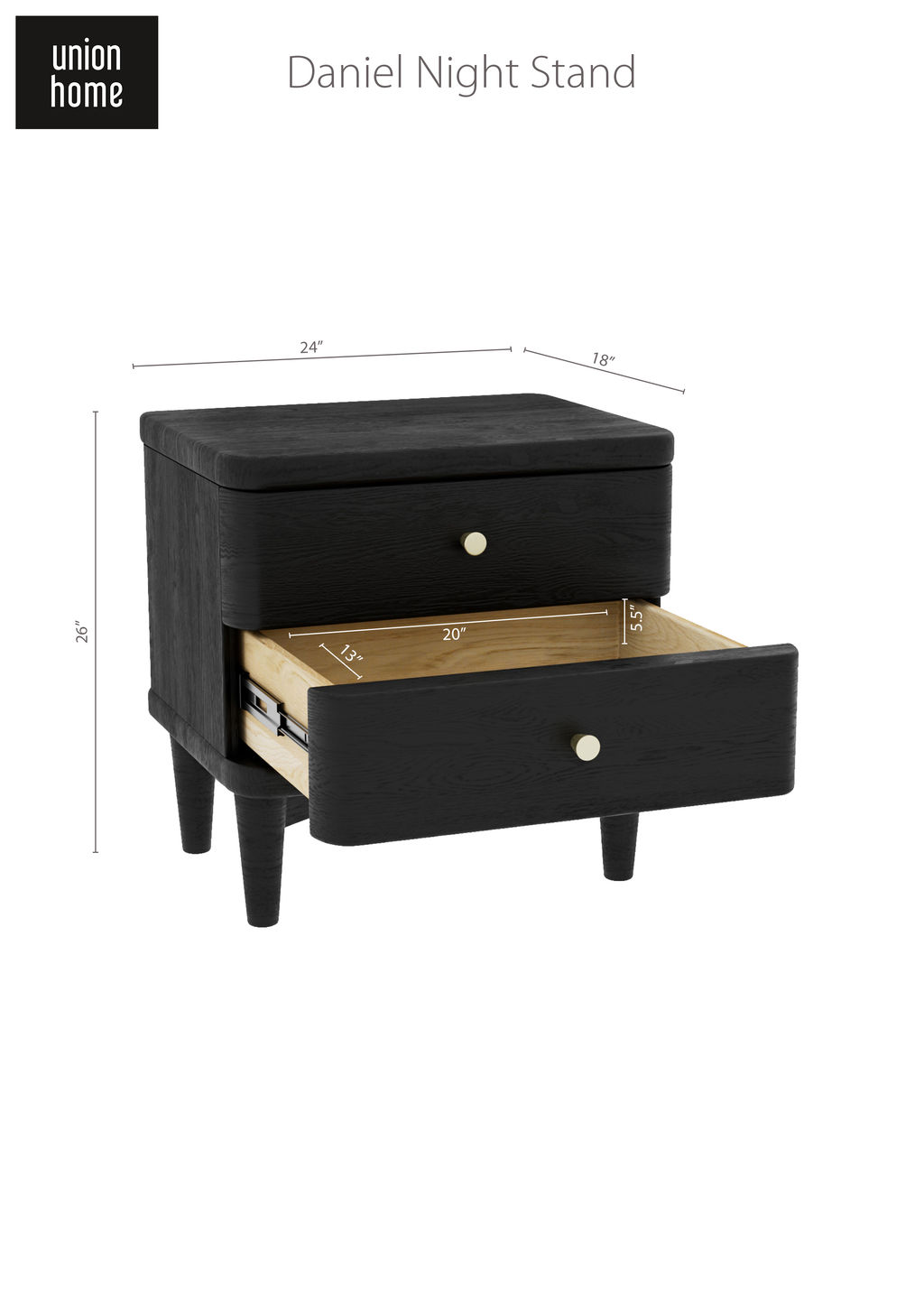 Degrono Nightstand