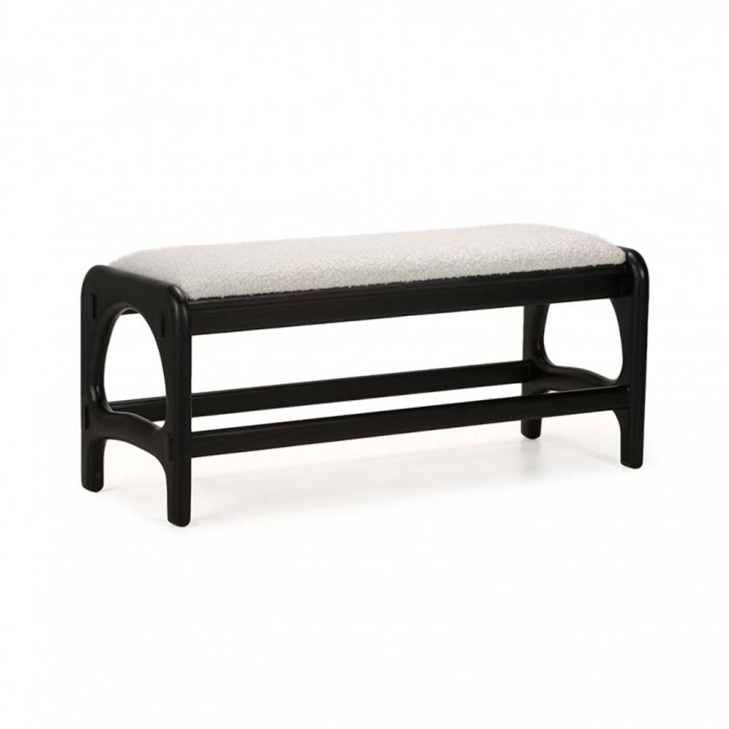 Luna Bench - Charcoal