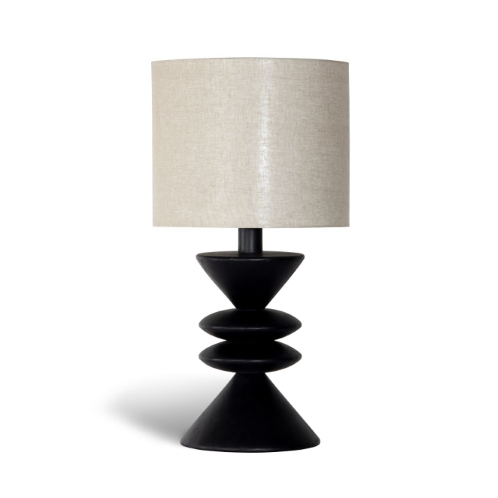 Preview image for Kebab Table Lamp, Charcoal Oil
