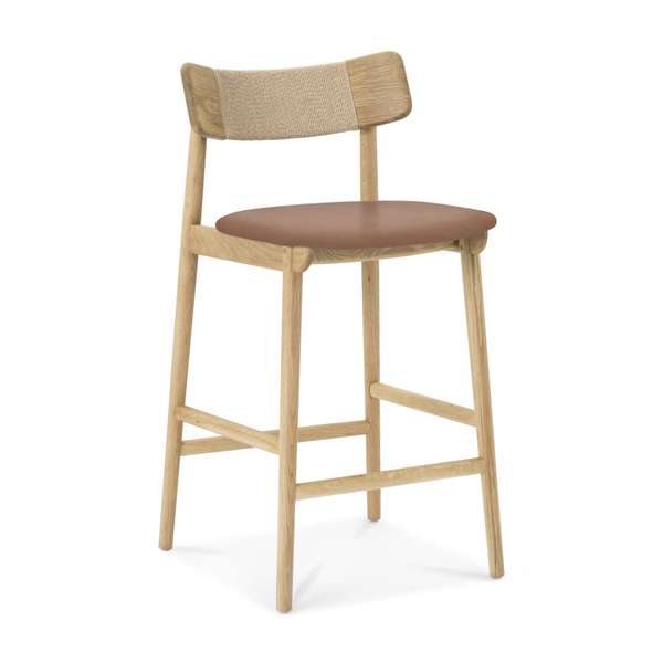 Converse Counter Stool, Natural