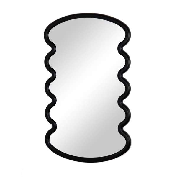 Large Mirror, Charcoal