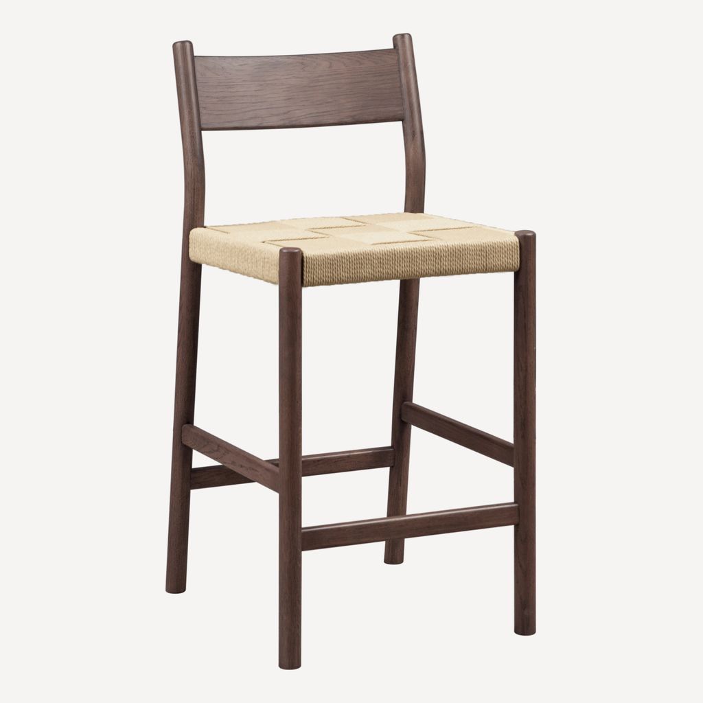 Asher Counter Stool, Walnut